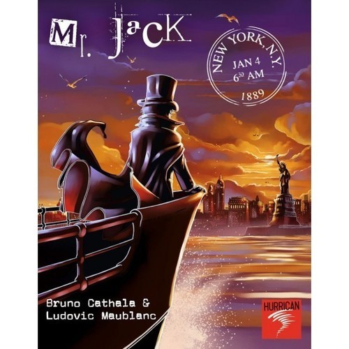 okładka Mr. Jack New York książka | Bruno Cathala