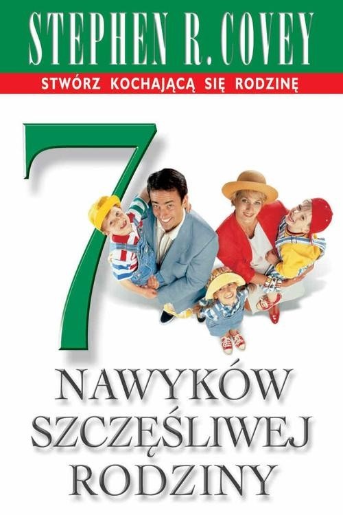 okładka 7 nawyków szczęśliwej rodziny książka | Stephen R. Covey