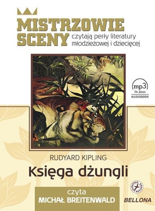 okładka Księga dżungli. Audiobook książka | Rudyard Kipling