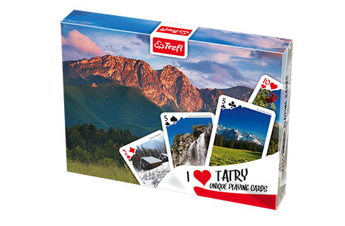 okładka Karty turystyczne I Love Tatra 2x55 książka