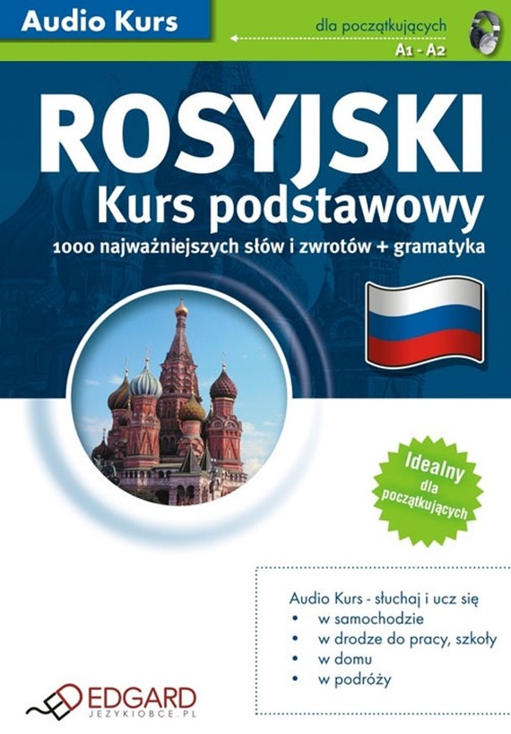okładka Rosyjski Kurs Podstawowyaudiobook | MP3 | Opracowania Zbiorowe