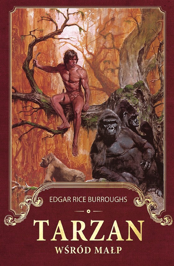 okładka Tarzan wśród małpebook | epub, mobi | Edgar Rice Burroughs