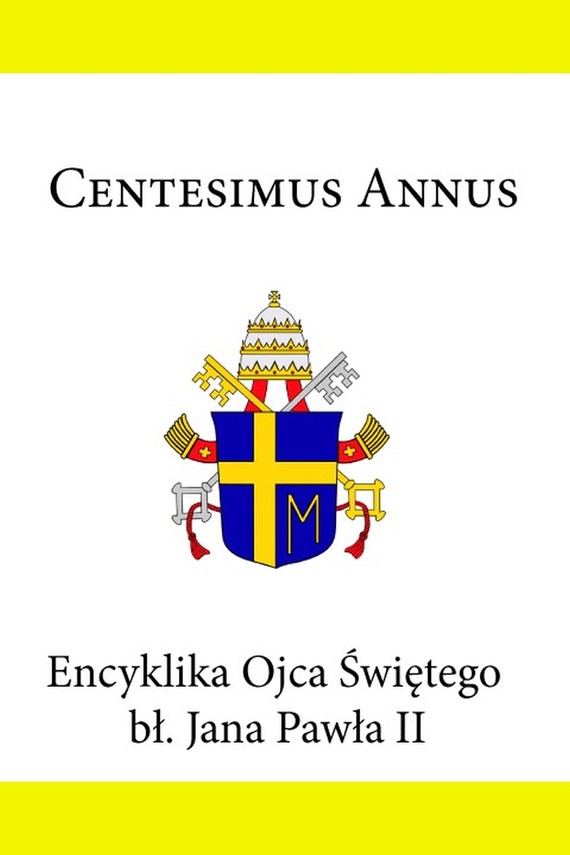 okładka Encyklika Ojca Świętego Jana Pawła II Centesimus Annusebook | epub, mobi | św. Jan Paweł II