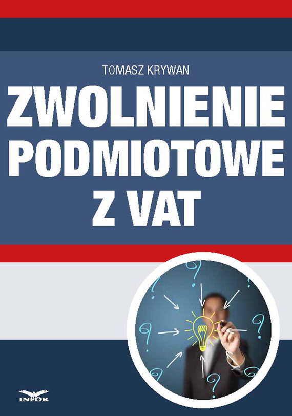 okładka Zwolnienia podmiotowe z VATebook | pdf | Tomasz Krywan