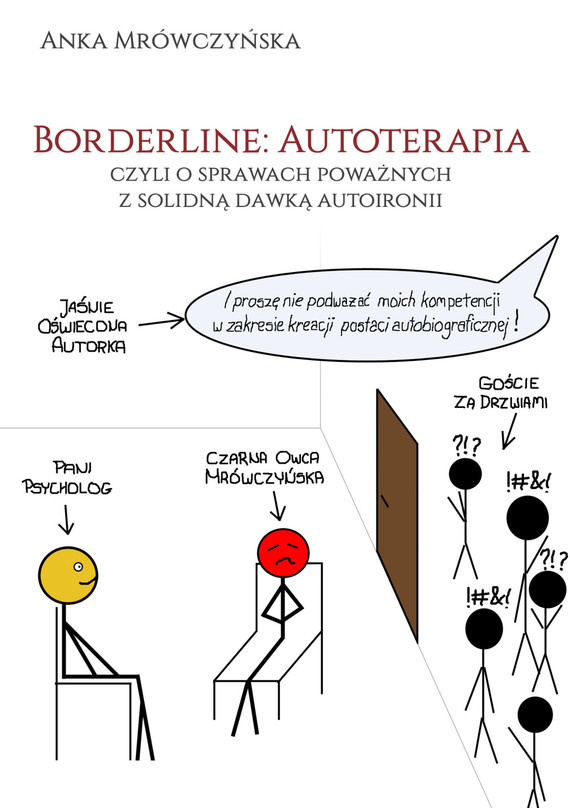 okładka Borderline: Autoterapia, czyli o sprawach poważnych z solidną dawką autoironii ebook | epub, mobi | Anka Mrówczyńska