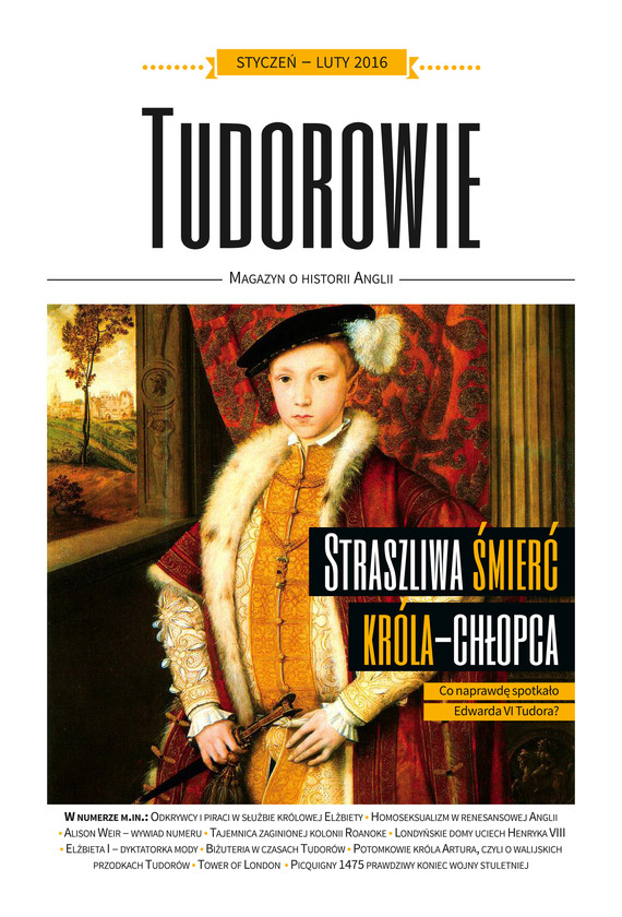 okładka Tudorowie nr 1/2016 (PDF) ebook | pdf | Opracowania Zbiorowe