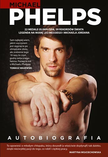 okładka Autobiografia książka | Michael Phelps