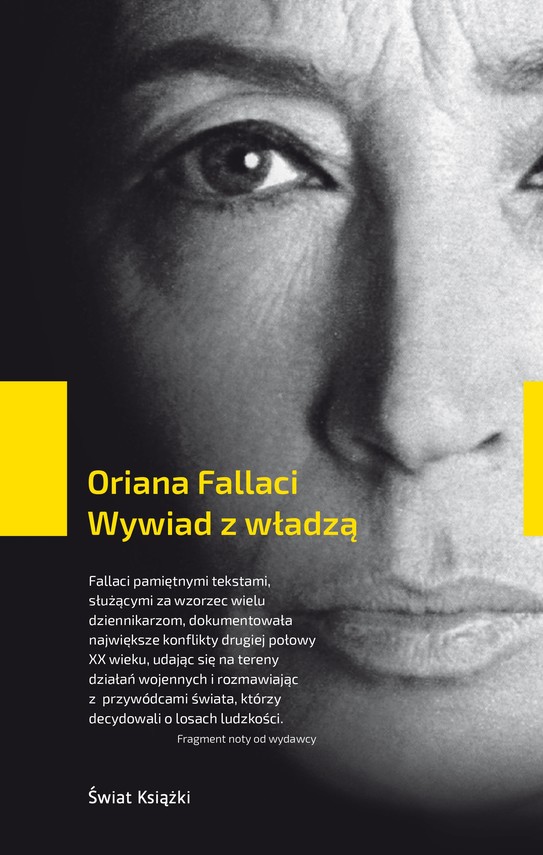 okładka Wywiad z władzą książka | Oriana Fallaci