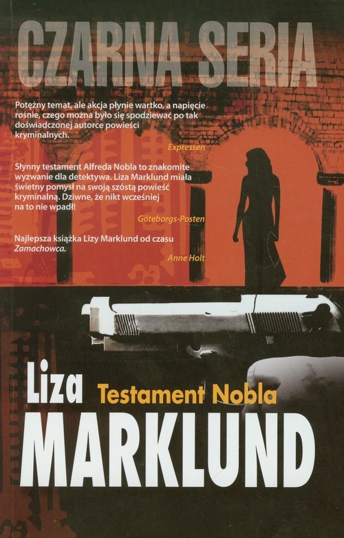 okładka Testament Nobla książka | Liza Marklund
