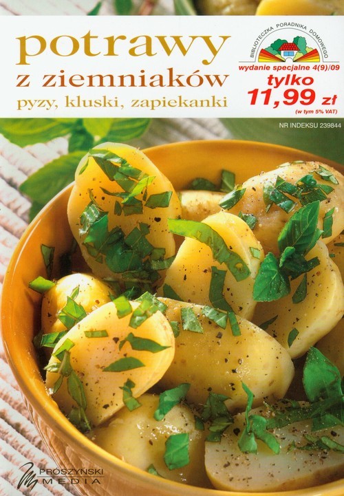 okładka Potrawy z ziemniaków: pyzy, kluski, zapiekanki. 165 przepisówksiążka |  | 