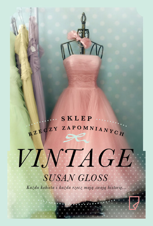okładka Sklep rzeczy zapomnianych Vintage książka | Susan Gloss