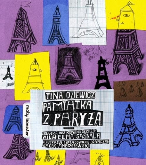 okładka Pamiątka z Paryża książka | Tina Oziewicz