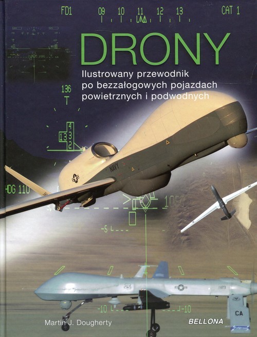 okładka Drony książka | Martin Dougherty