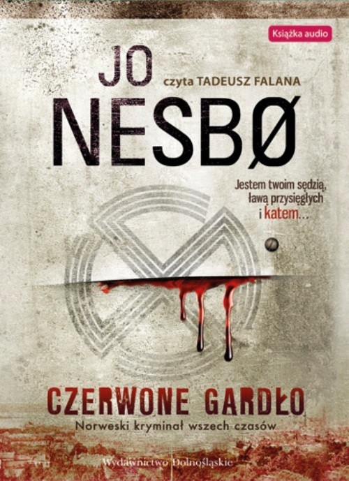 okładka Czerwone gardło książka | Jo Nesbø