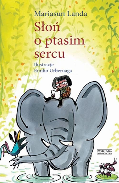 okładka Słoń o ptasim sercu książka | Landa Mariasun