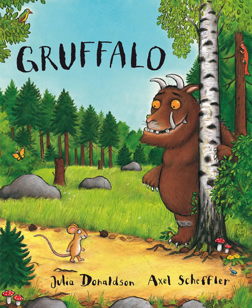 okładka Gruffalo książka | Julia Donaldson, Axel Scheffler