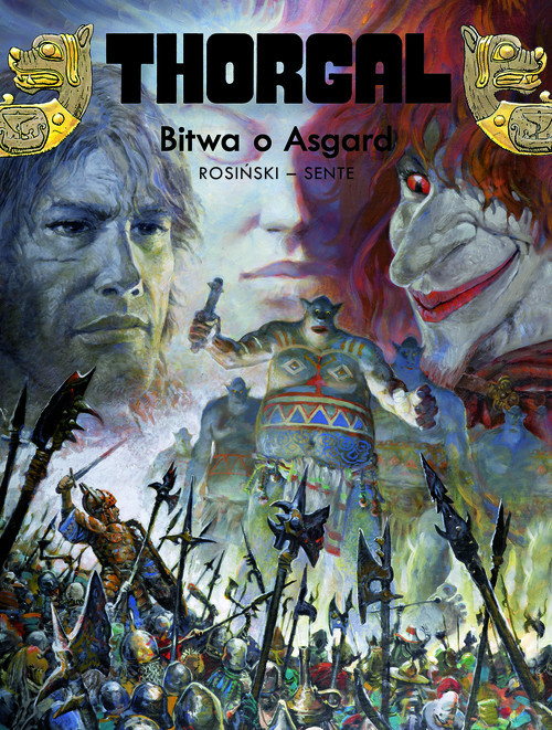 okładka Thorgal Bitwa o Asgard Tom 32 książka | Yves Sente