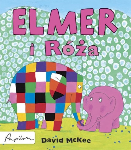 okładka Elmer i Róża książka | McKee David