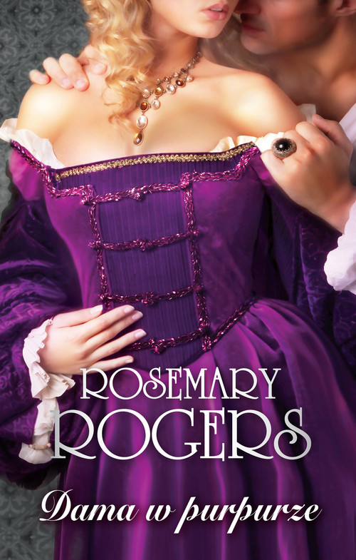 okładka Dama w purpurze książka | Rosemary Rogers