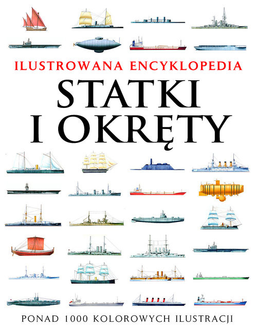 okładka Statki i okręty Ilustrowana encyklopedia książka | Ross David