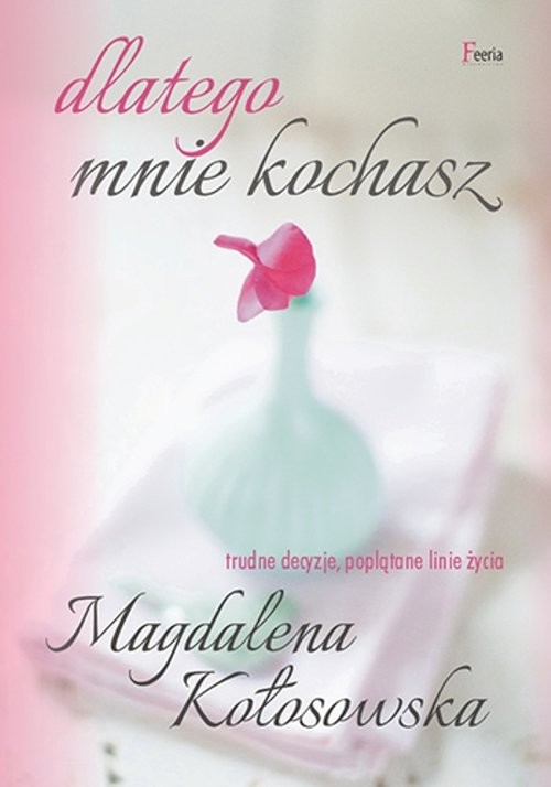 okładka Dlatego mnie kochasz książka | Magdalena Kołosowska