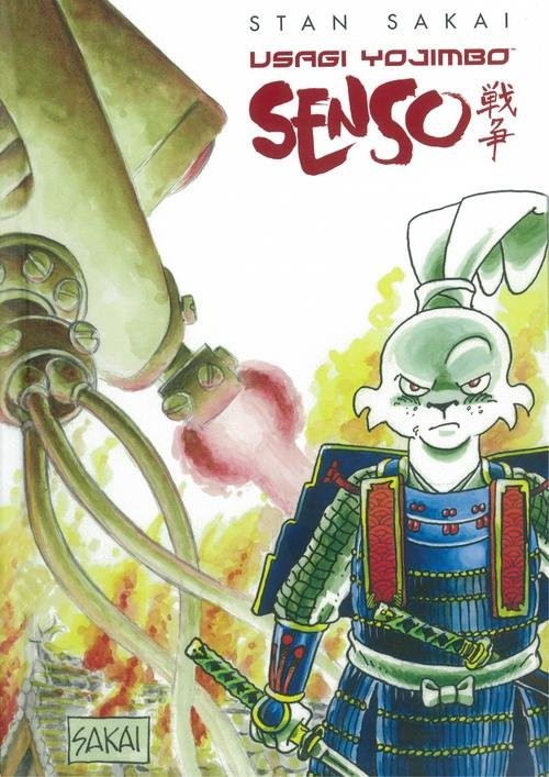 okładka Usagi Yojimbo Senso książka | Sakai Stan