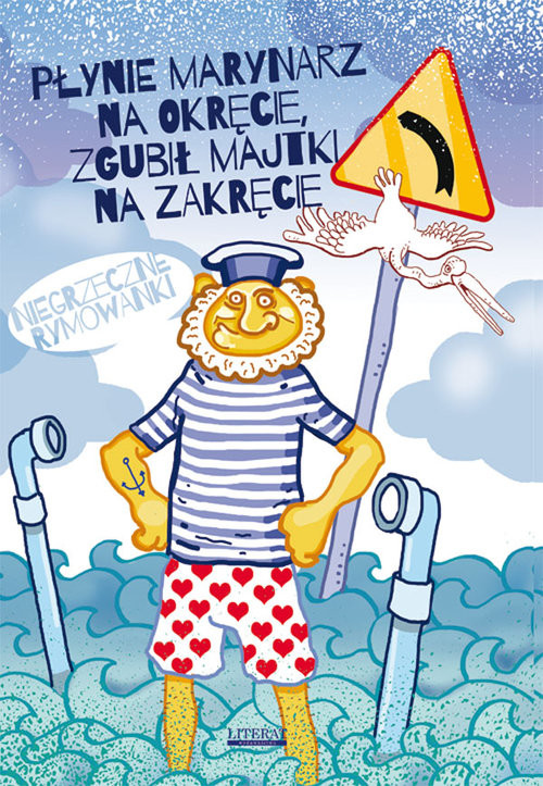 okładka Płynie marynarz na okręcie, zgubił majtki na zakręcie Niegrzeczne rymowanki książka | Mateusz Jagielski