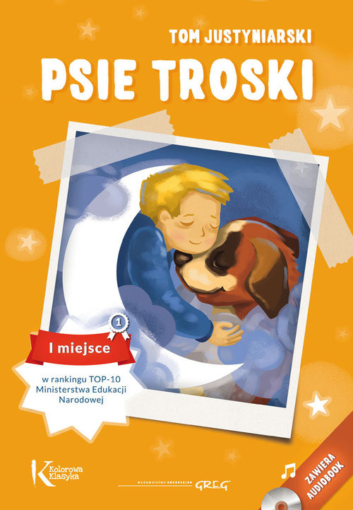 okładka Psie troski + audiobook książka | Tom Justyniarski