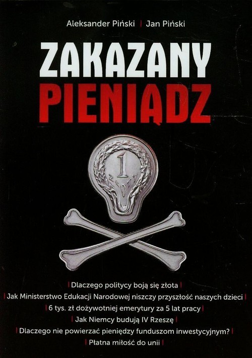 okładka Zakazany pieniądz książka | Aleksander Piński, Jan Piński