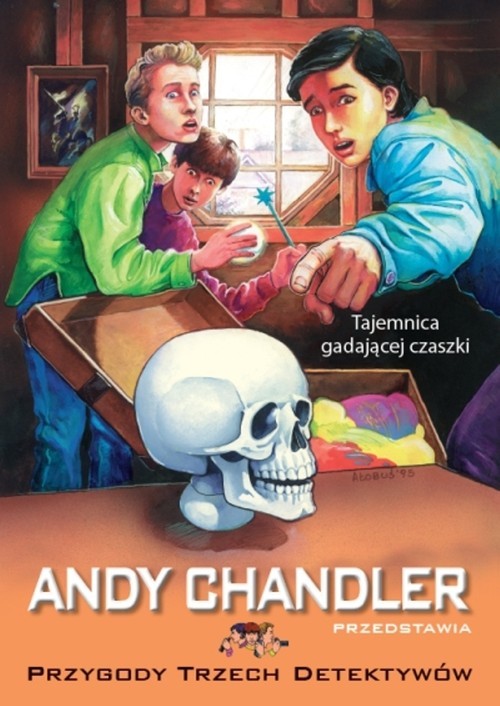 okładka Tajemnica gadającej czaszki Tom 10 książka | Andy Chandler