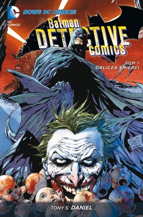 okładka Batman Detective Comics Tom 1 Oblicza śmierci książka