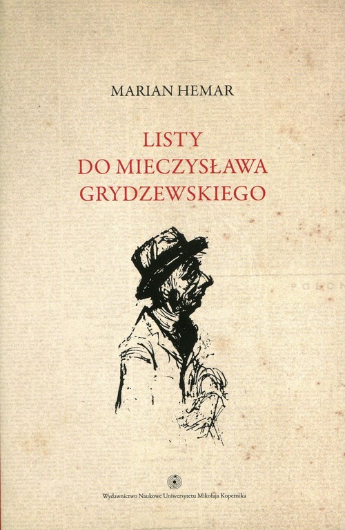 okładka Listy do Mieczysława Grydzewskiego książka | Hemar Marian