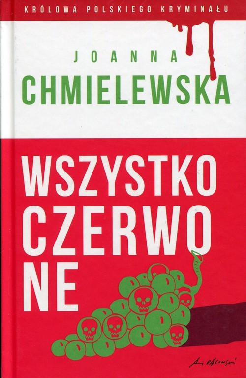 okładka Wszystko czerwone książka | Joanna Chmielewska
