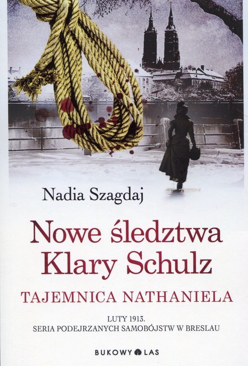 okładka Nowe śledztwa Klary Schulz Tajemnica Nathaniel książka | Nadia Szagdaj