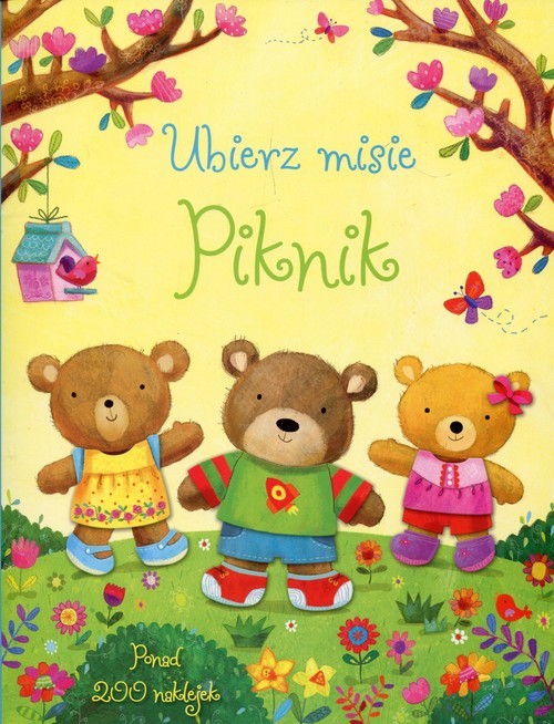 okładka Ubierz misie Piknik książka | Felicity Brooks