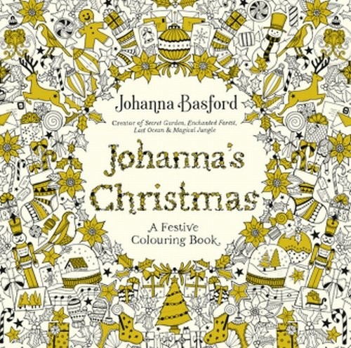okładka Johannas Christmas A Festive Colouring Book książka | Johanna Basford