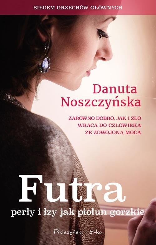 okładka Futra perły i łzy jak piołun gorzkie książka | Danuta Noszczyńska