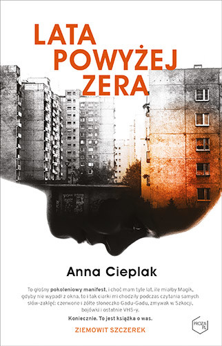 okładka Lata powyżej zera książka | Anna Cieplak