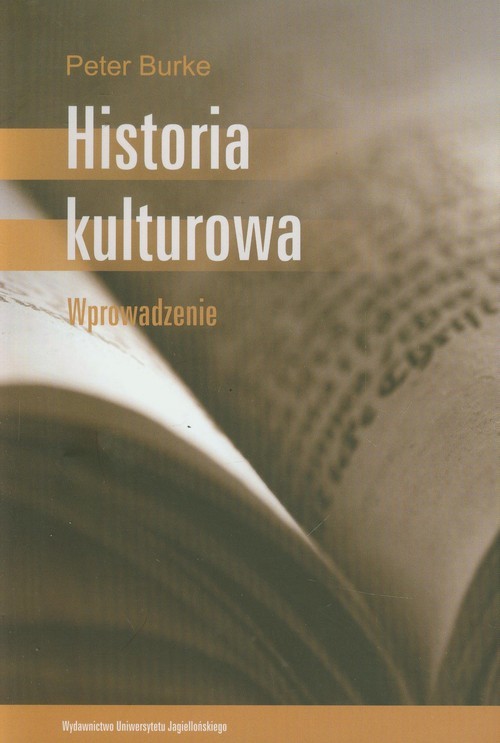 okładka Historia kulturowa Wprowadzenie książka | Peter Burke