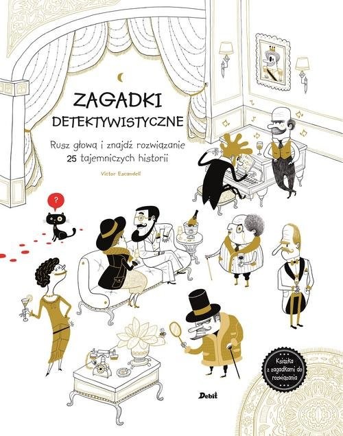 okładka Zagadki detektywistyczne książka | Ana Gallo