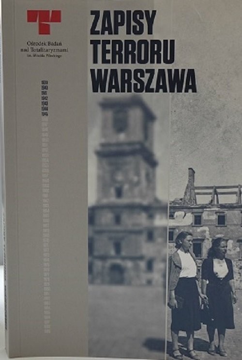 okładka Zapisy terroru Warszawa książka