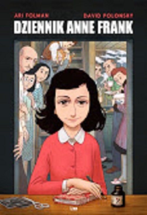 okładka Dziennik Anne Frank.Powieść graficzna książka | Ari Folman, David Polonsky