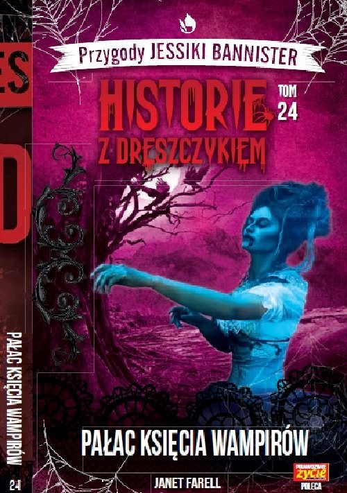 okładka Przygody Jessiki Bannister Historie z dreszczykiem Tom 24 Pałac księcia wampirówksiążka |  | Farell Janet