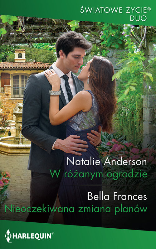 okładka W różanym ogrodzie książka | Natalie Anderson