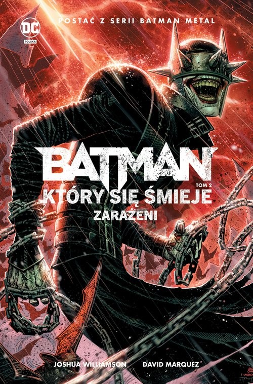 okładka Batman Który się śmieje T.2 Zarażeni książka