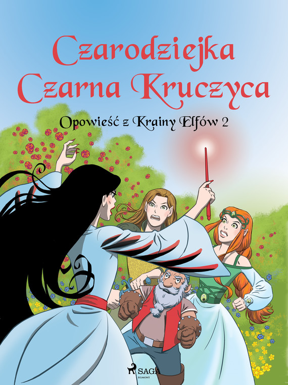 okładka Opowieść z Krainy Elfów 2 - Czarodziejka Czarna Kruczycaebook | epub, mobi | Gotthardt Peter