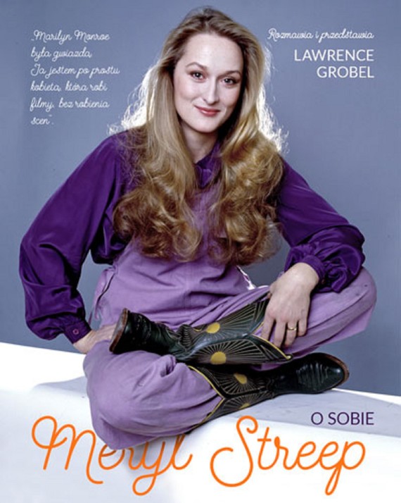 okładka Meryl Streep o sobie ebook | epub, mobi | Lawrence Grobel