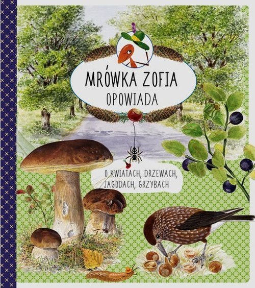 okładka Mrówka Zofia opowiada o kwiatach drzewach jagodach grzybach książka | Stefan Casta, Bo Mossberg
