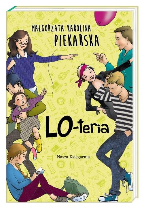 okładka LO-teria książka | Małgorzata Karolina Piekarska