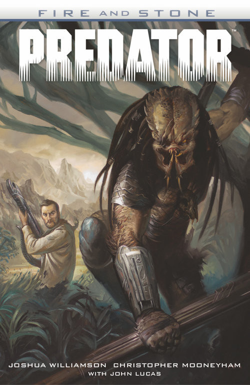 okładka Predator Fire And Stone książka | Joshua Williamson, Christopher Mooneyham